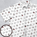 Super Mario Boo Pattern Button Down Shirt