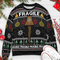 Fragile Leg Lamp A Christmas Story Ugly Christmas Sweatshirt