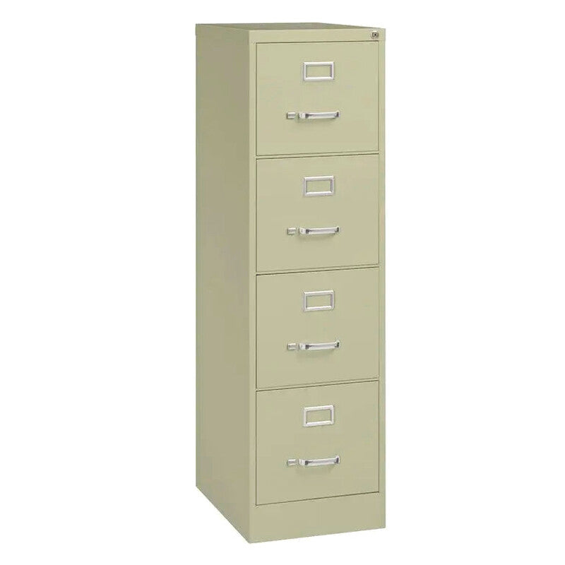 Hirsh Commercial Four-Drawer Vertical Letter File Cabinet, 22D