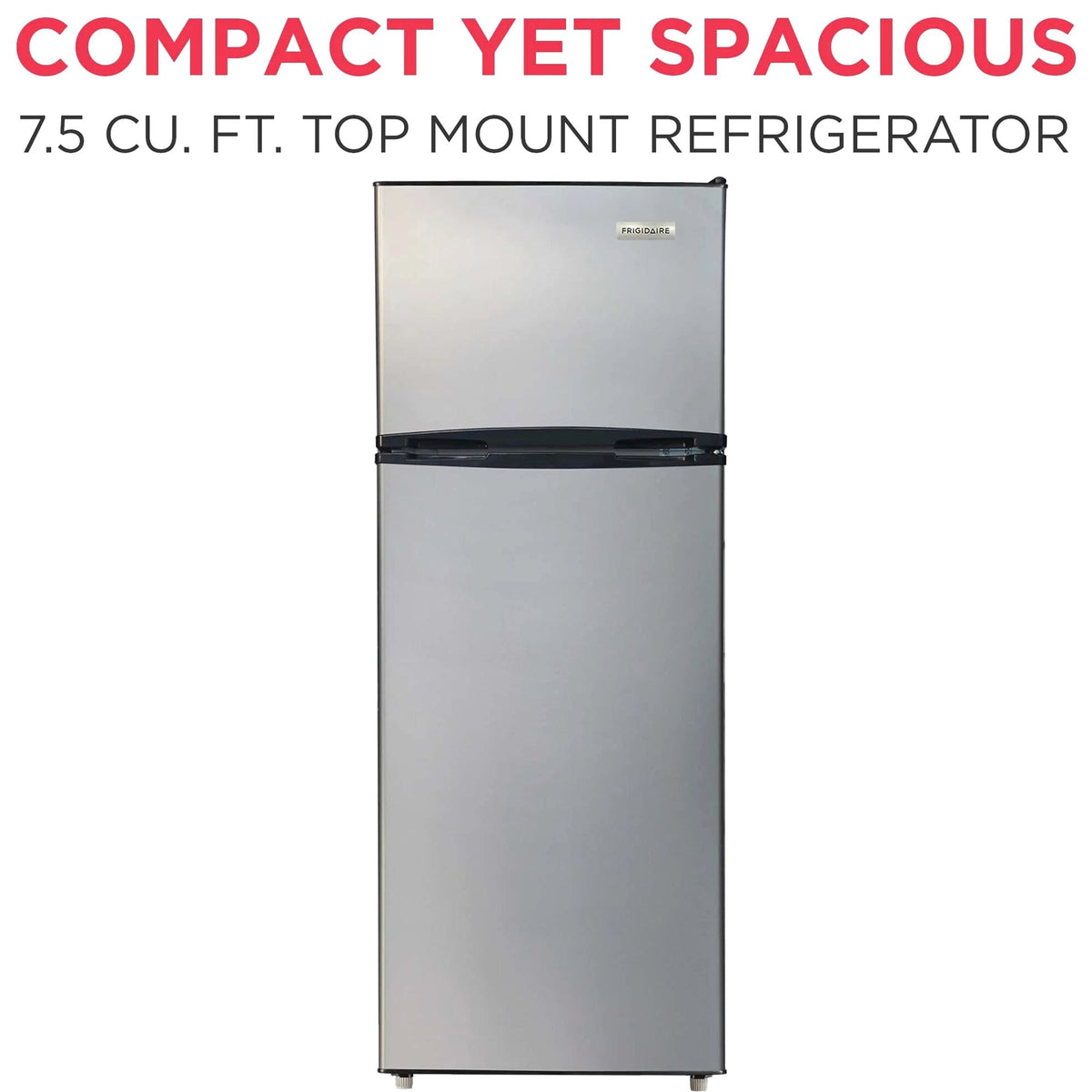 Frigidaire Top-Freezer Refrigerator 7.5 Cu. Ft. Stainless Look