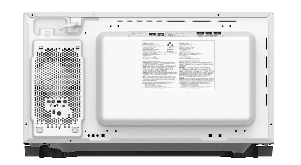 Beautiful 1.1 Cu ft 1000 Watt Sensor Microwave Oven, White Icing - BFCMS811WEST10