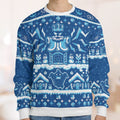Snowman in game Ugly Christmas Sweatshirt