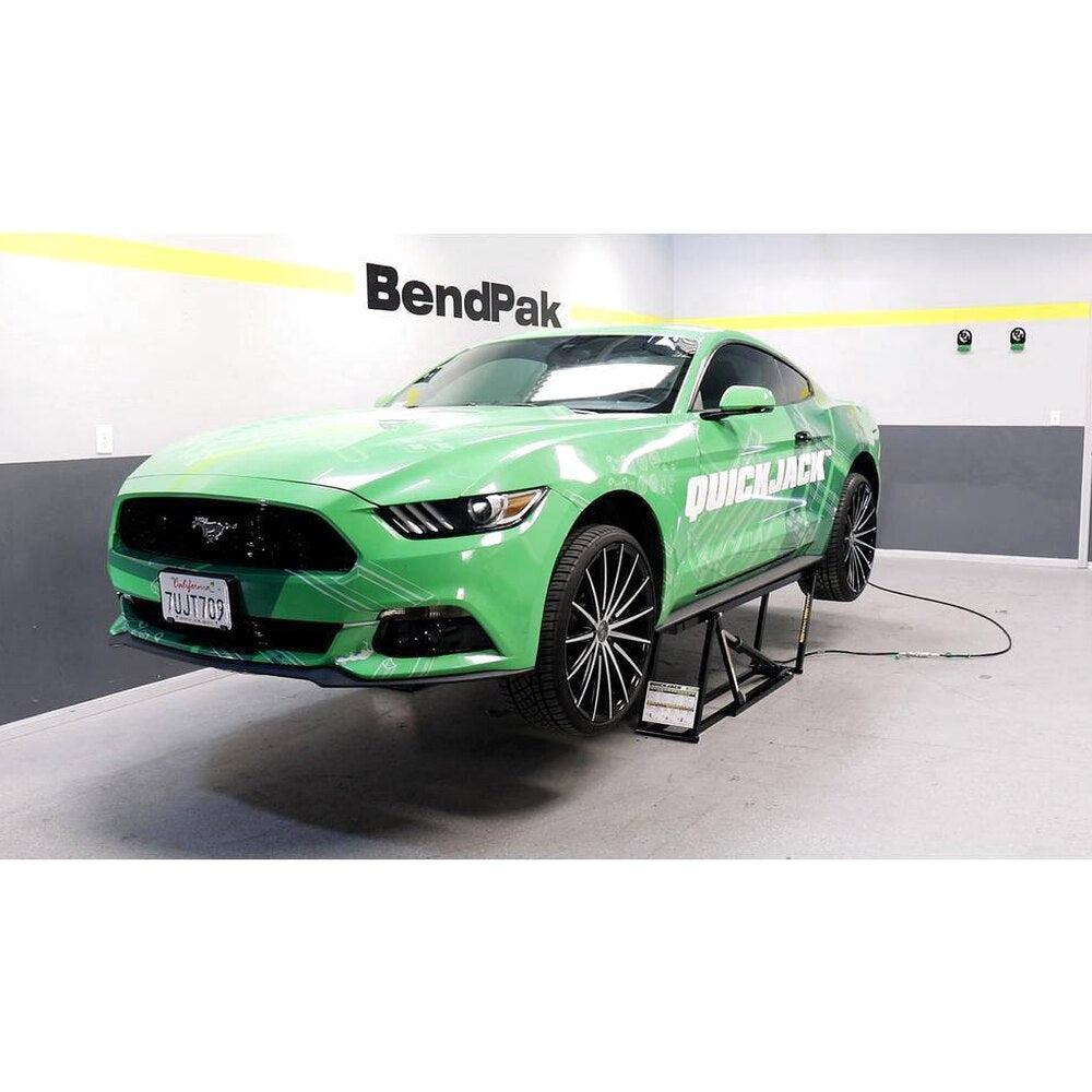Portable Hydraulic Vehicle Lift System, 7,000 lb Capacity, 110V AC