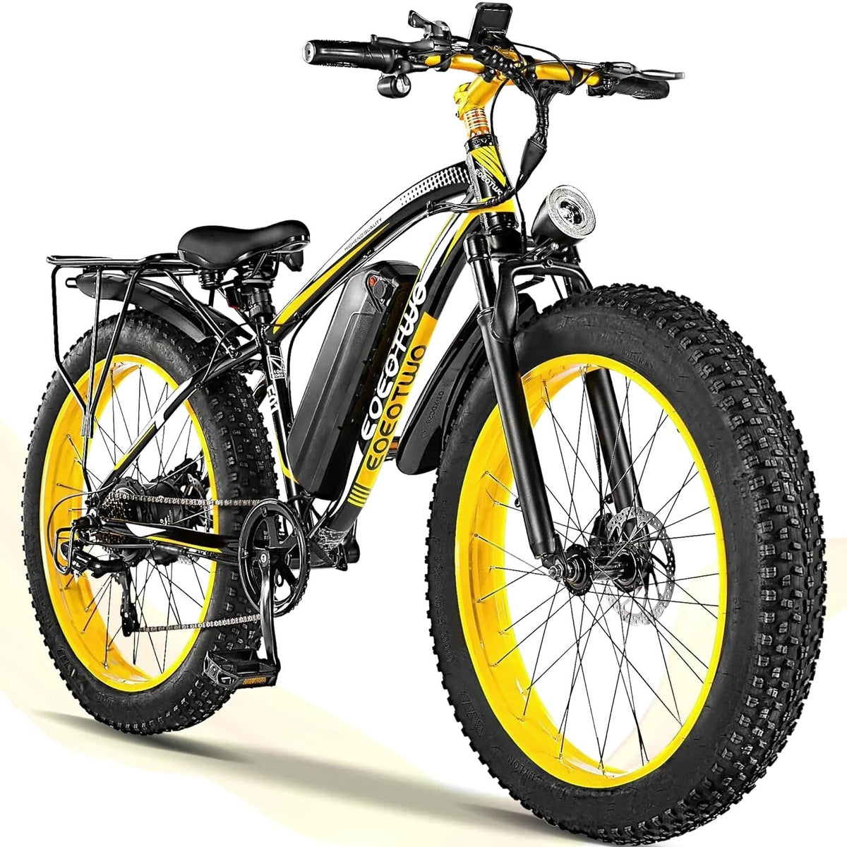 Electric Bike For Adults, 1500W Peak Motor, 26 Inch Fat Tire Electric Mountain Bike