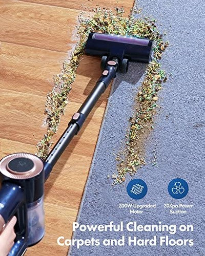 Homeika Cordless Stick Vacuum Cleaner With LED Display, 20 Kpa Suction, 1.5L Dust Cup