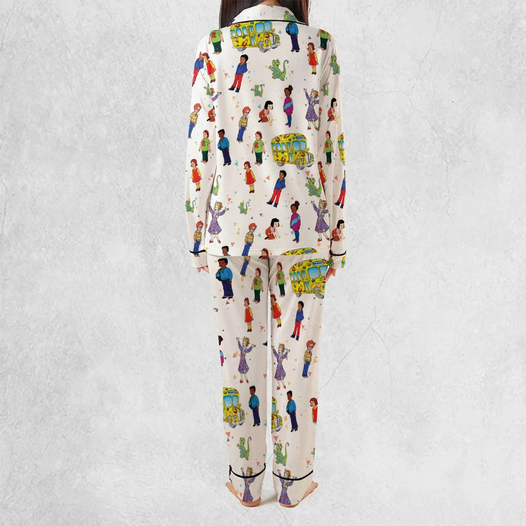 The Magic School Bus Characters Pajamas Set