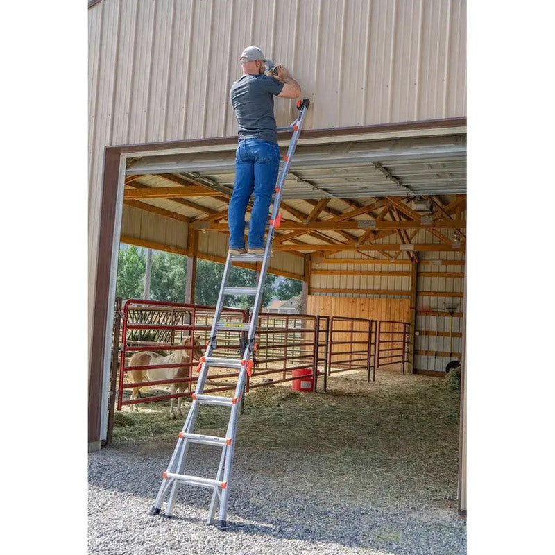 Little Giant Velocity 17-Foot Multi-Position Ladder - Type 1A Duty Rating, Aluminum Construction