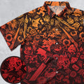 Red Moggle Final Fantasy Button Down Shirt
