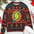 Samus Aran Metroid Video Game Ugly Christmas Sweatshirt