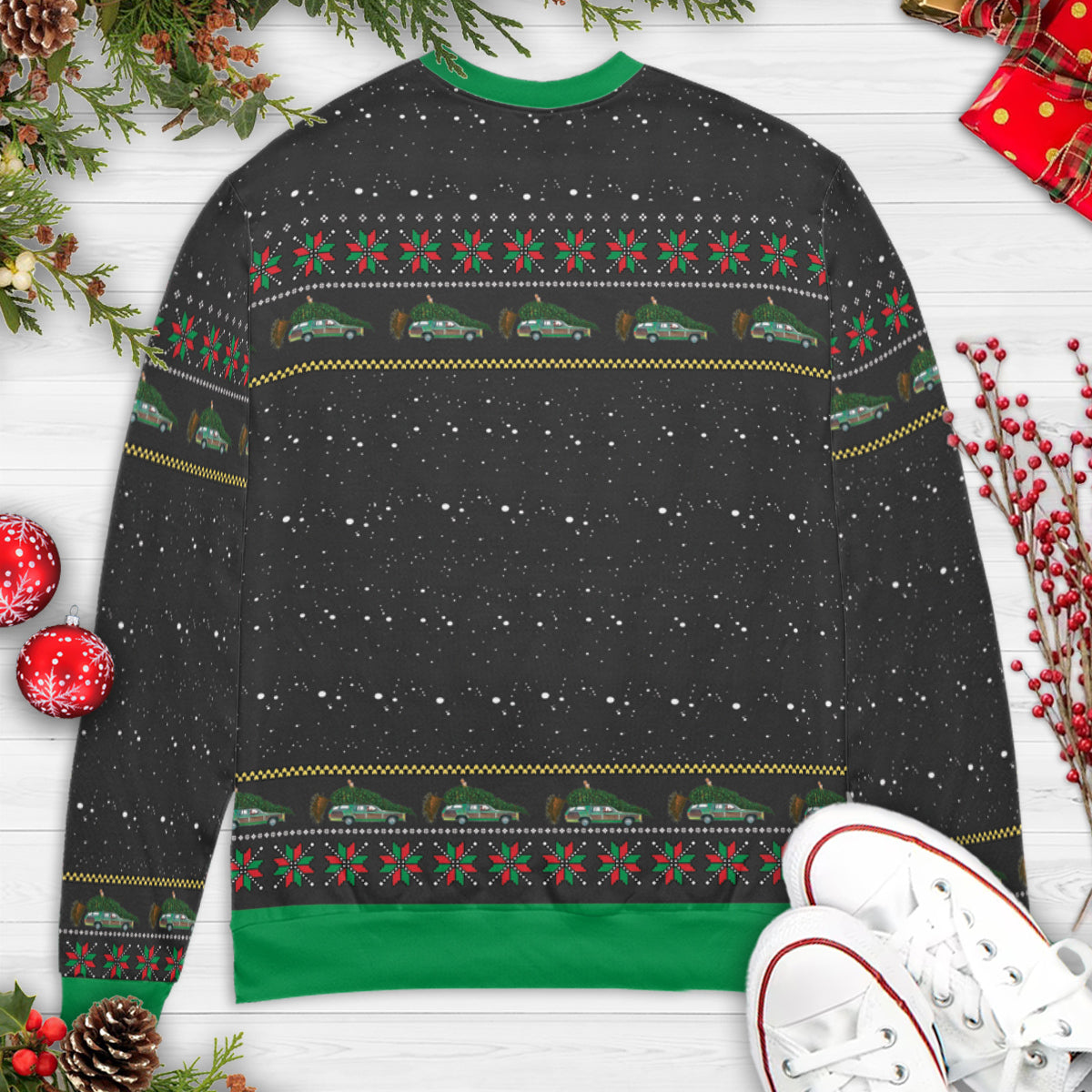Fire It Up Dad National Lampoon's Christmas Vacation Ugly Christmas Sweatshirt