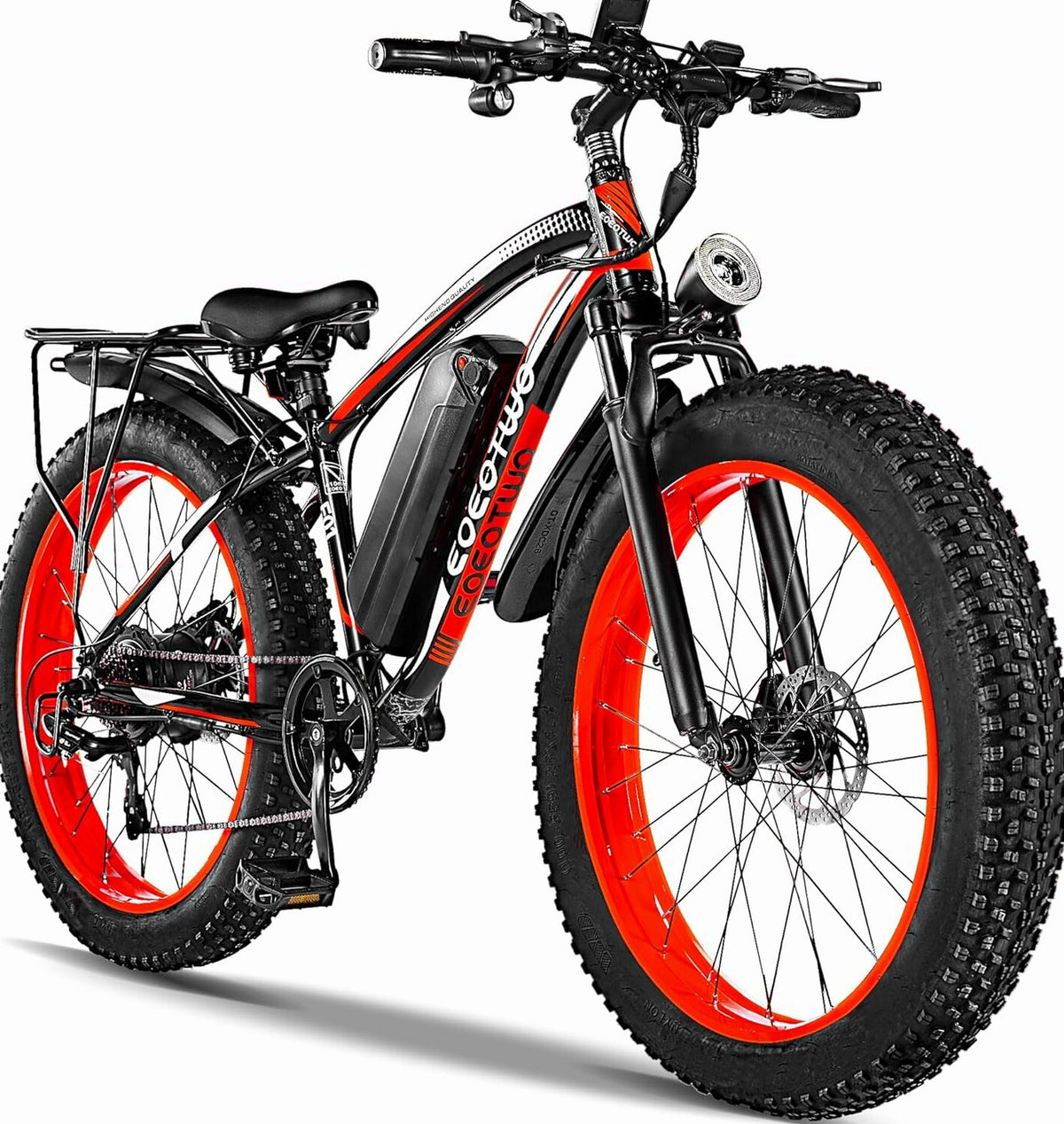 Electric Bike For Adults, 1500W Peak Motor, 26 Inch Fat Tire Electric Mountain Bike