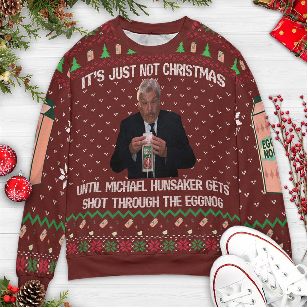Michael Hunsaker Ugly Christmas Sweatshirt