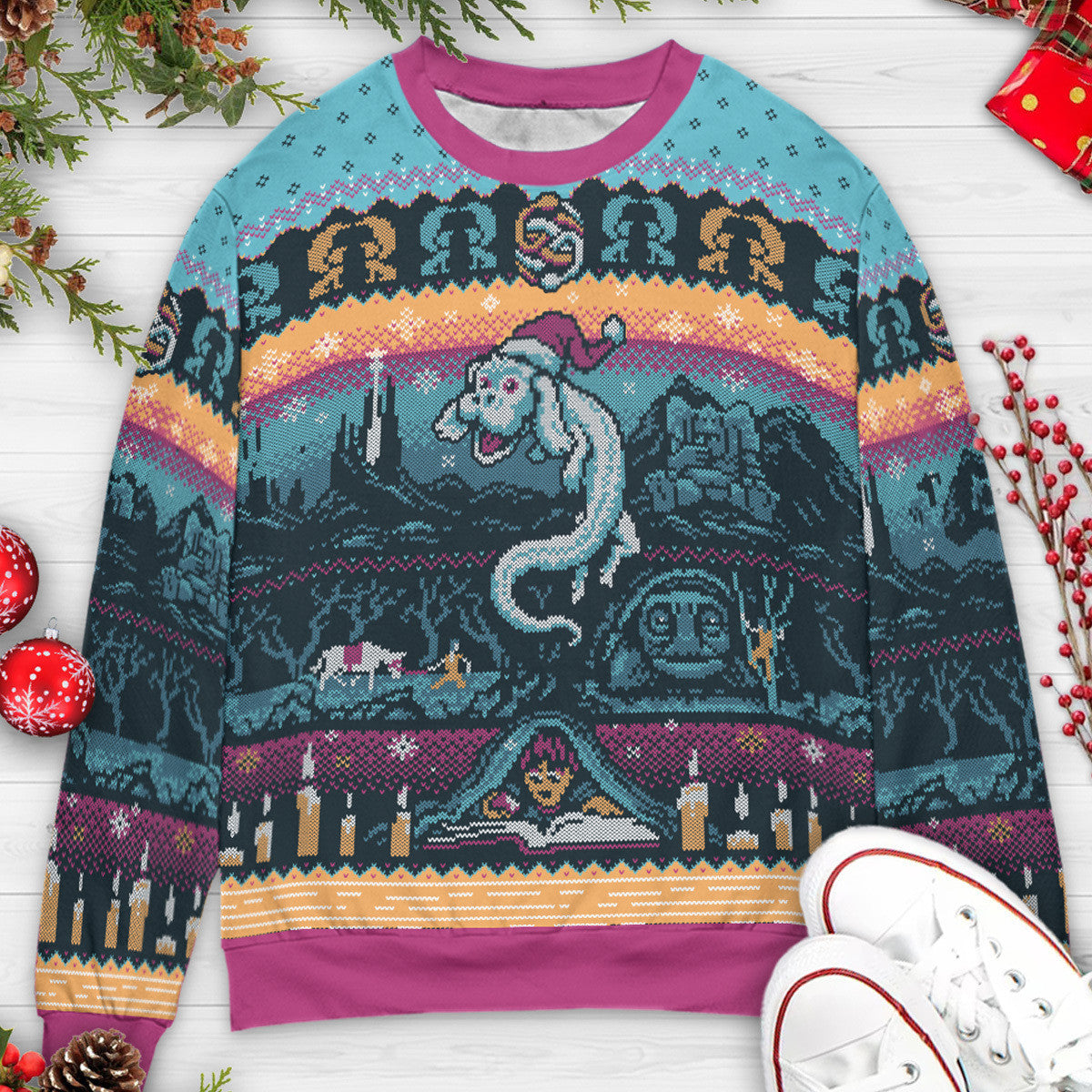 Neverending Movie Christmas Ugly Christmas Sweatshirt