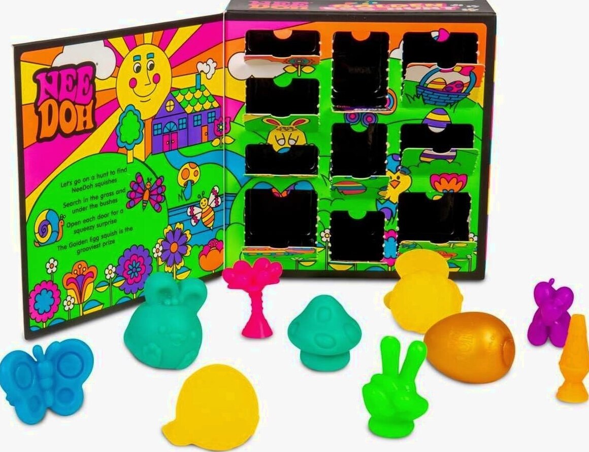 Golden Surprise Mini Squeeze Toy Box