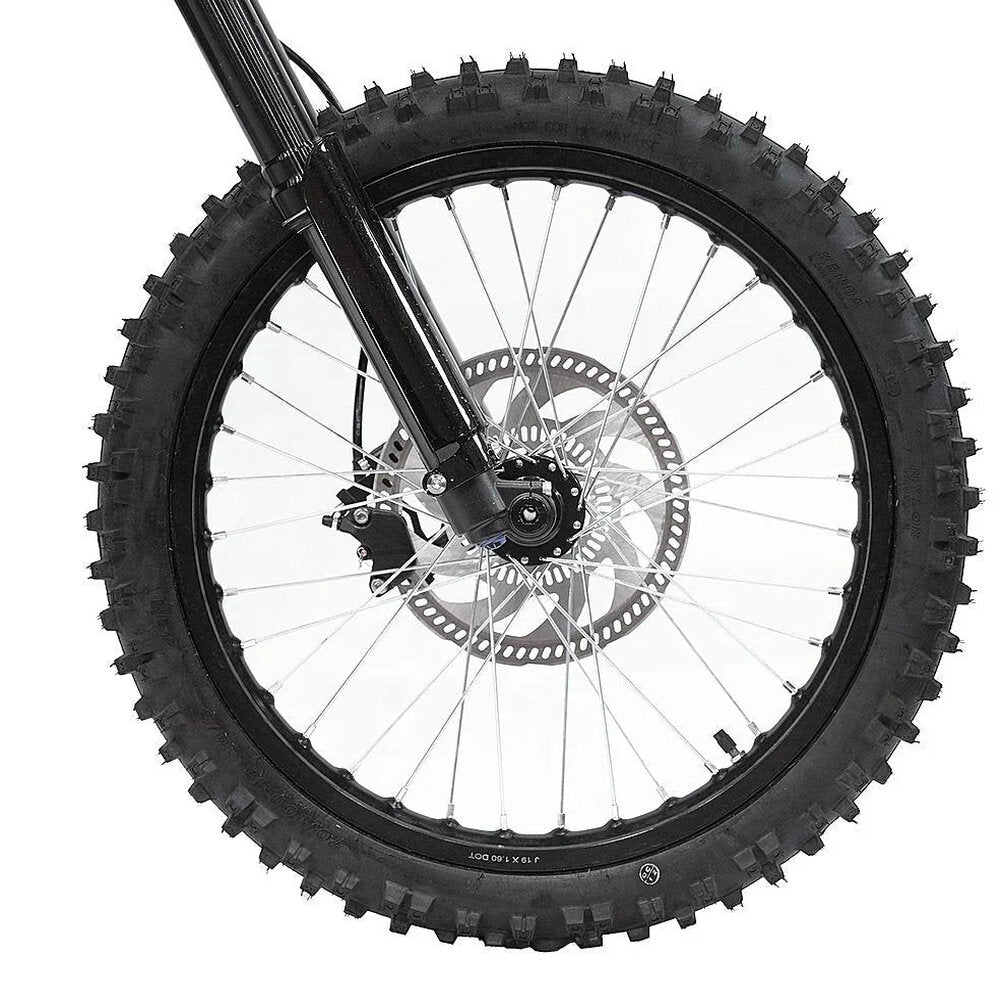 GoTrax Everest Electric Dirt Bike - 50 mi Max Range, 53 mph Max Speed