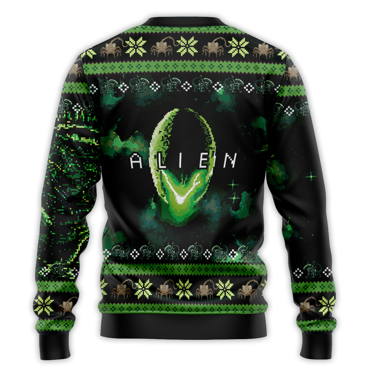 Xenomorph Alien Christmas Ugly Christmas Sweatshirt