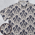 Alien Xenomorph Pattern Button Down Shirt