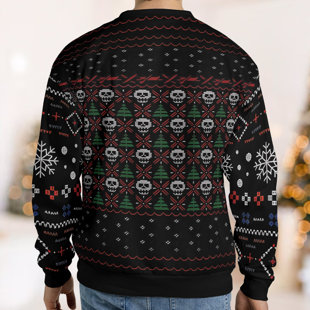 Freddy Flakes A Nightmare on Elm Street Ugly Christmas Sweatshirt