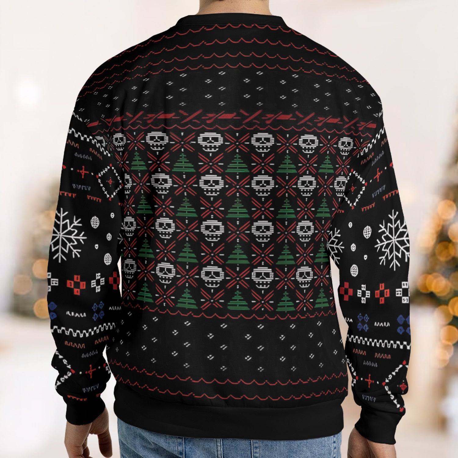 Freddy Flakes A Nightmare on Elm Street Ugly Christmas Sweatshirt