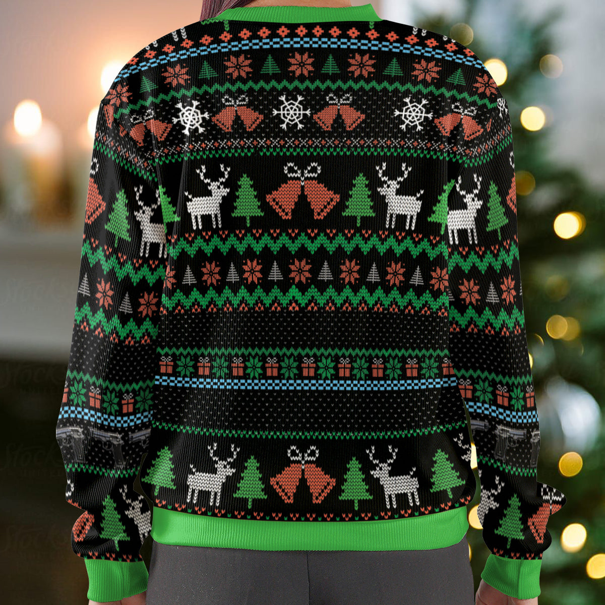 Christmas Vacation Retro Video Game Ugly Christmas Sweatshirt