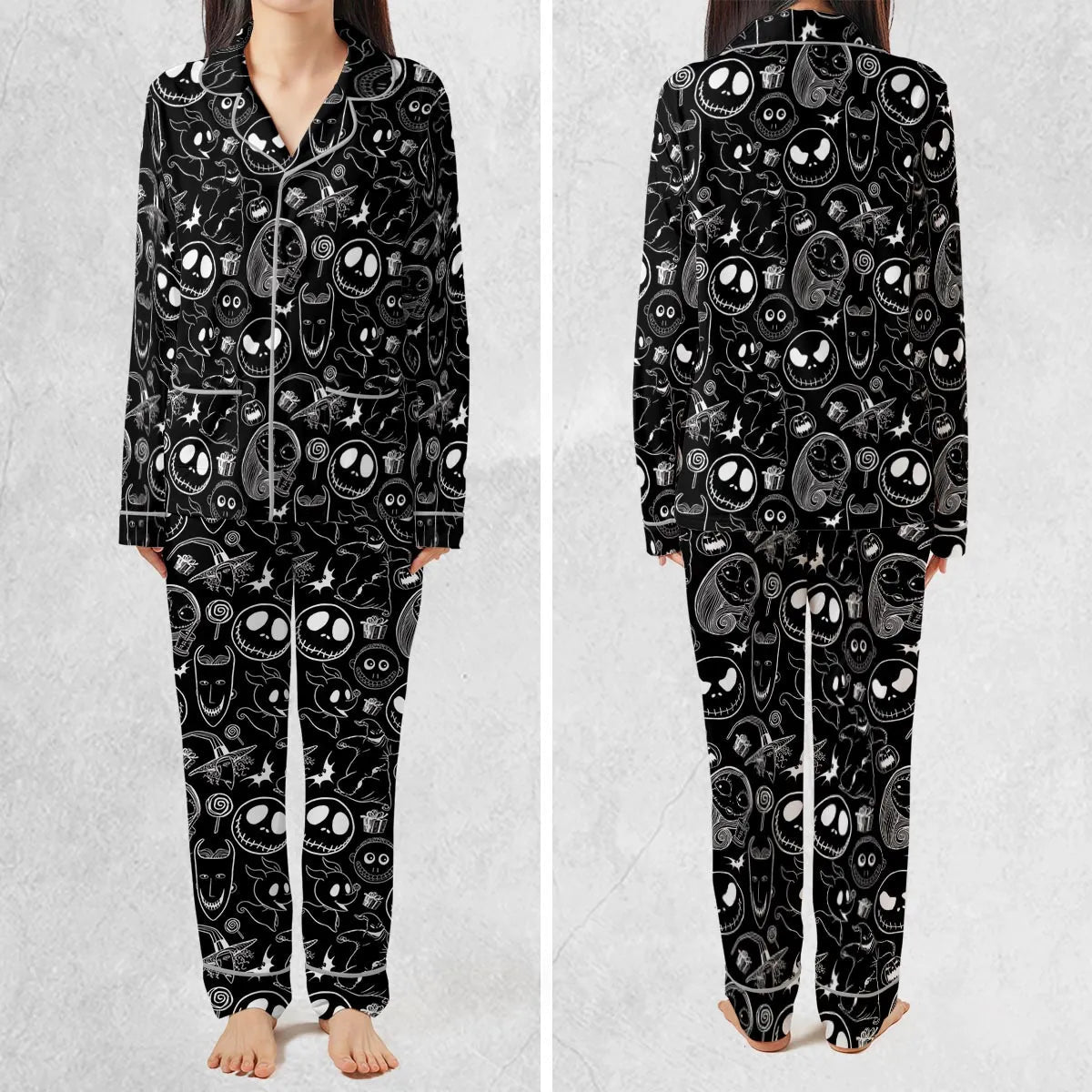 Pumpkin King The Nightmare Before Christmas T Pajamas Set