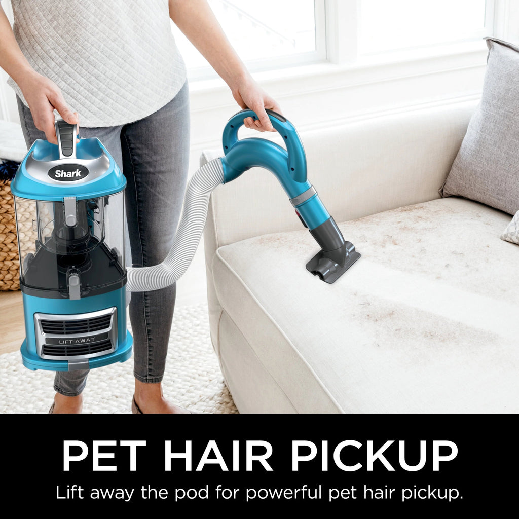 Shark Navigator Lift-Away Upright Vacuum, Bagless, Blue - NV380