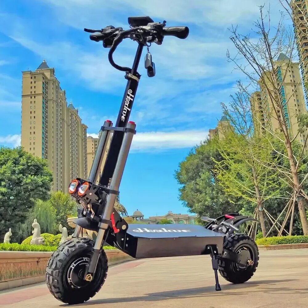 eHoodax Electric Scooter, 5600W Dual Motor, 60V40AH, 11-Inch Tires, Regular Version 20 Miles - HB07