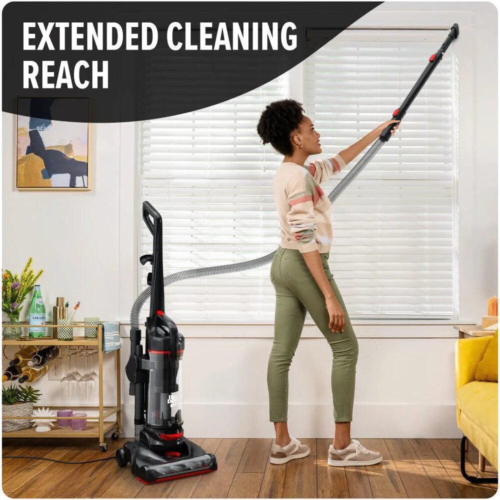 Dirt Devil Multi-Surface Total Pet Plus Upright Bagless Vacuum Cleaner, Black - 147893