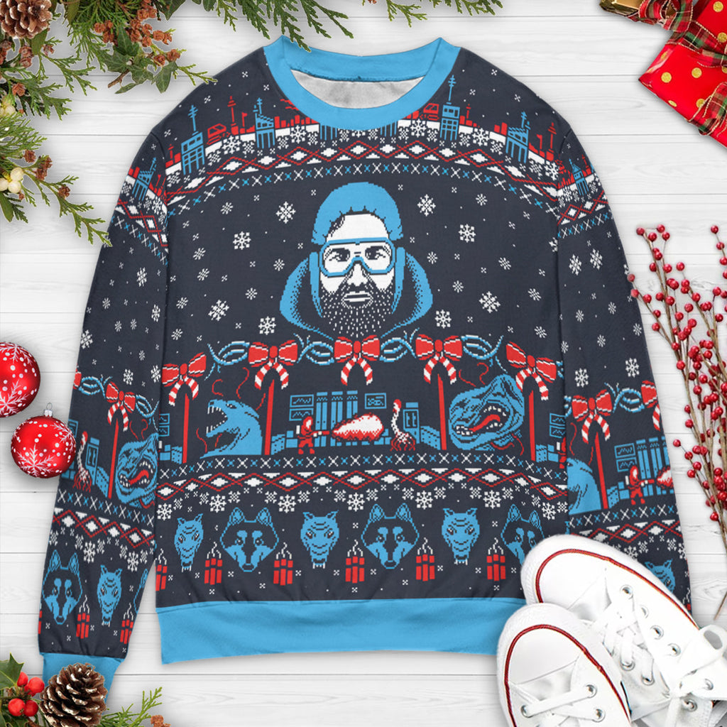 Russell For The Holidays Ugly Christmas Sweatshirt
