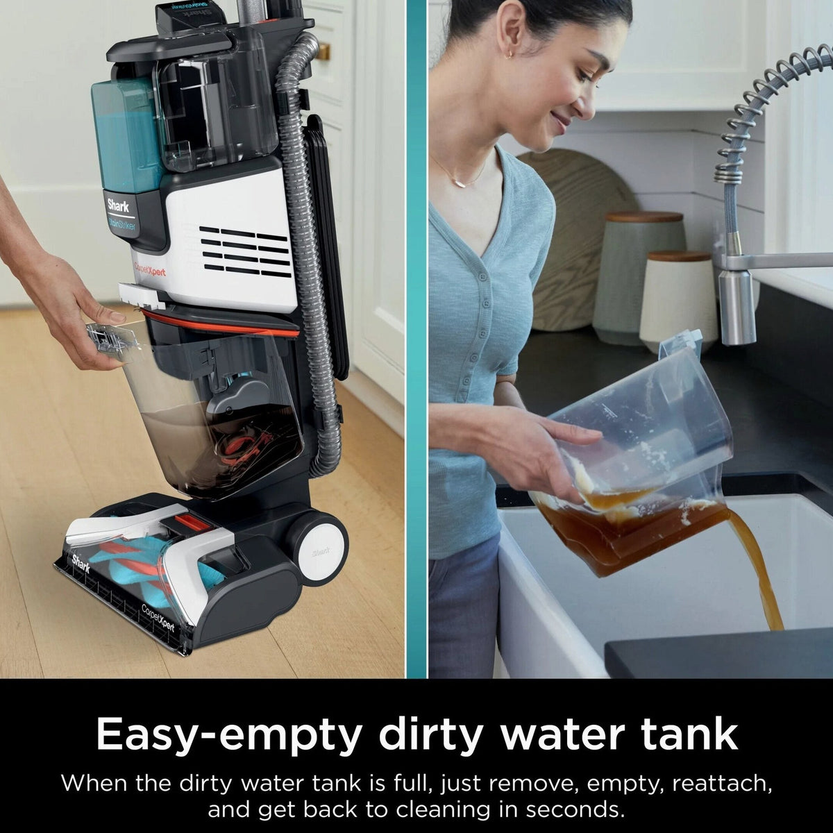 Shark CarpetXpert 2-In-1 Deep Carpet Cleaner And Handheld Spot And Stain Eliminator