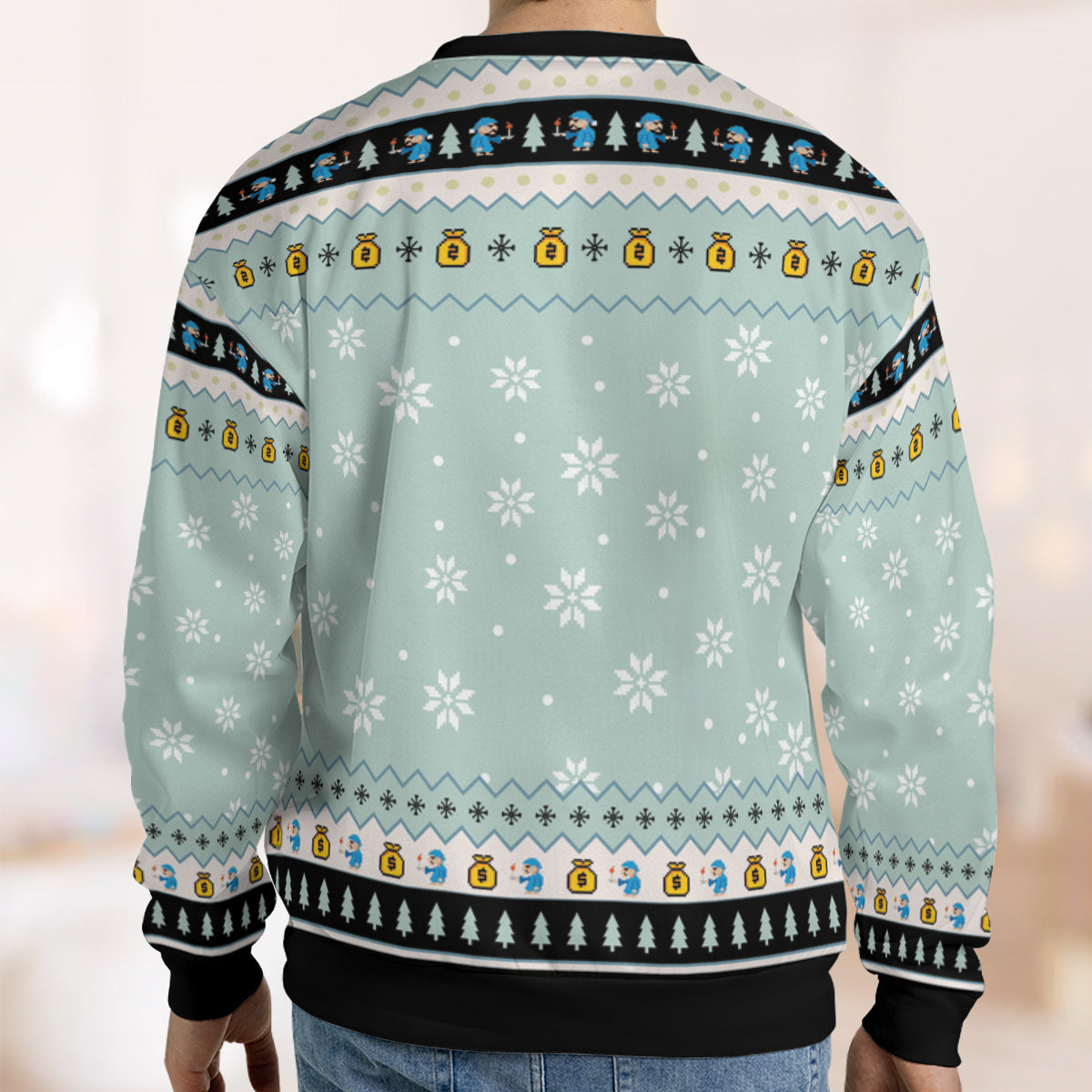 Against Charity  Ugly Christmas Sweatshirt