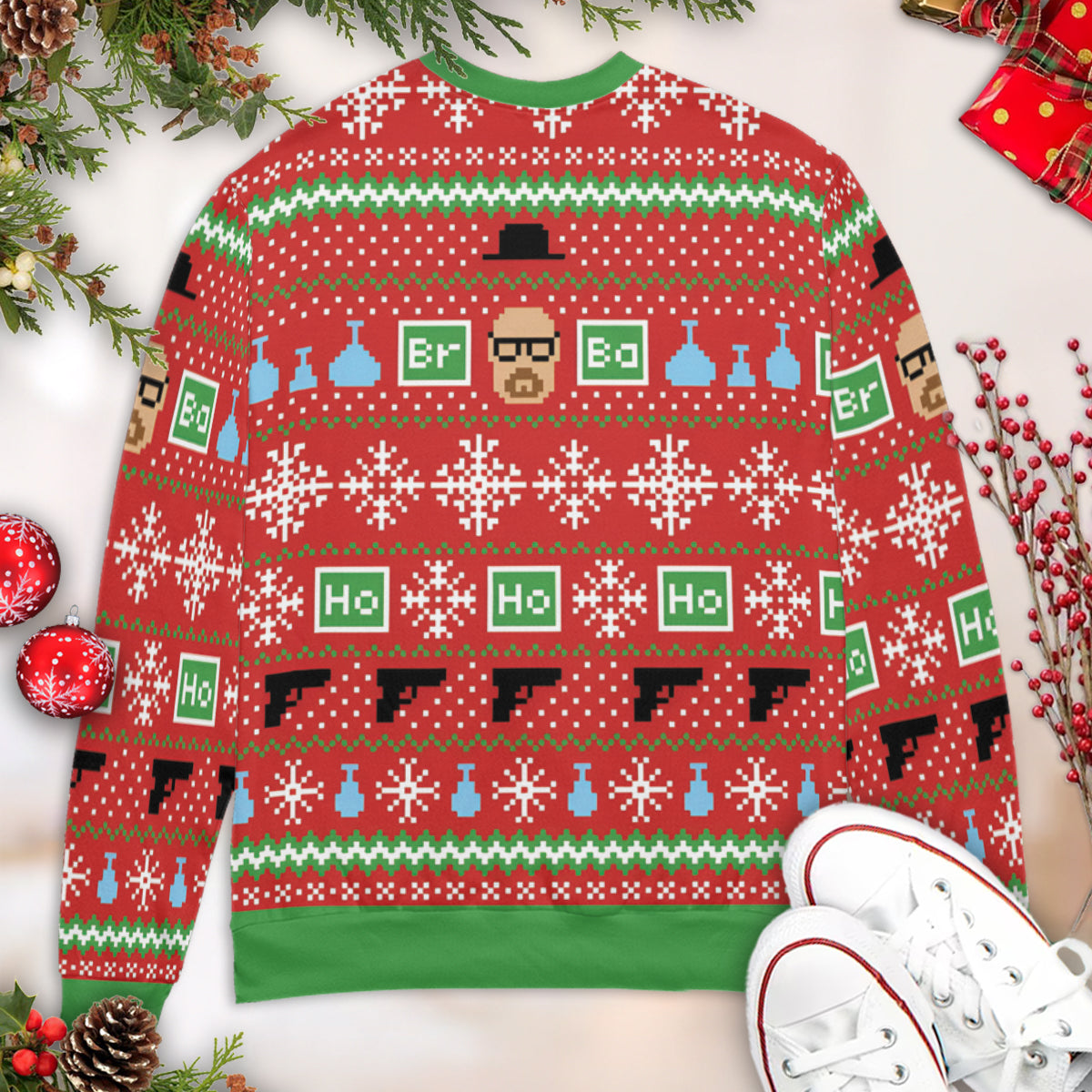 Breaking Bad Ugly Christmas Sweatshirt
