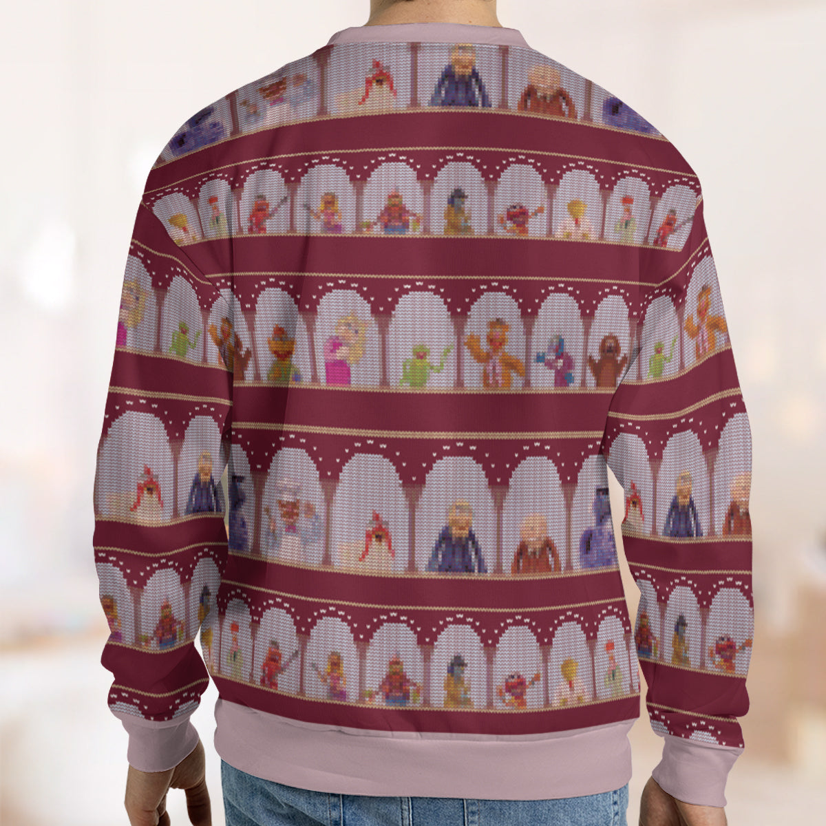 Time To Play Music Ugly Christmas Sweatshirt