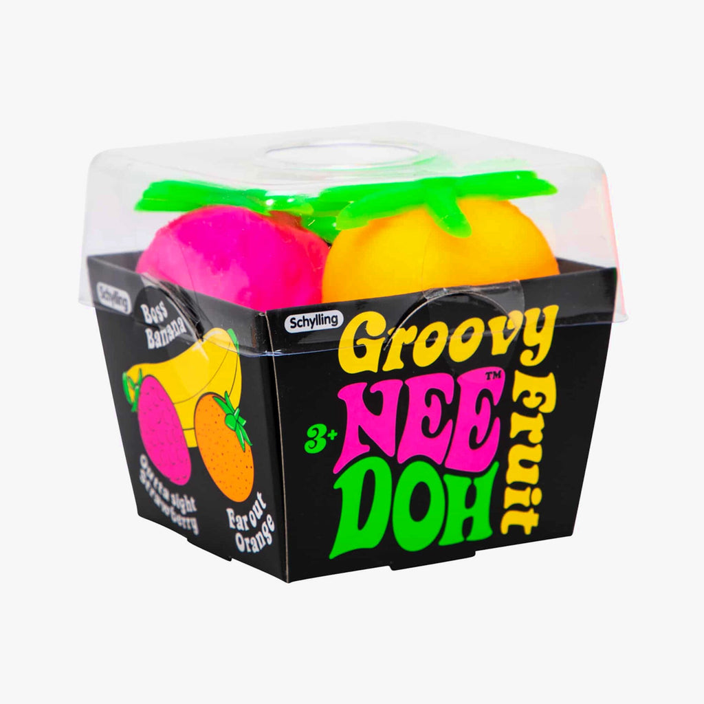Fruit Shaped Squeeze Toy Trio