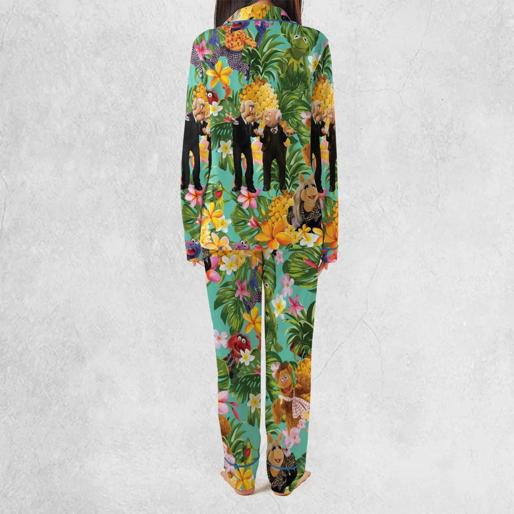 Statler And Waldorf Muppets Tropical Pajamas Set