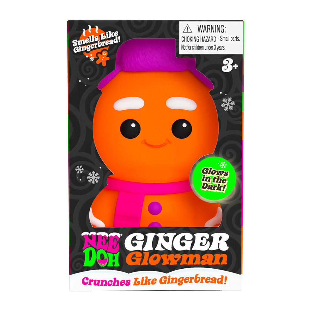 Glow Gingerbread Crunch Squeeze Toy