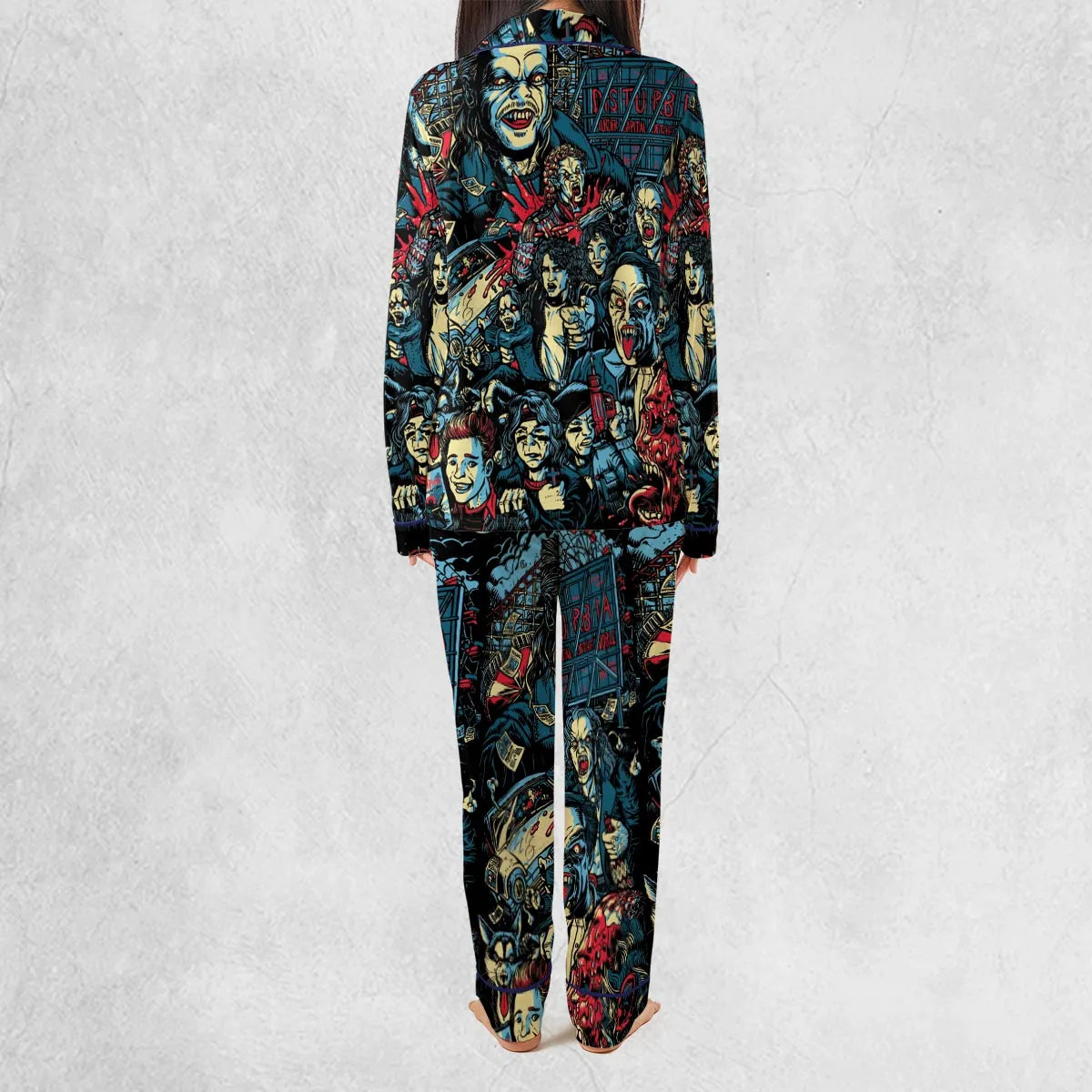 The Lost Boys Eighties Vampire Horror Pajamas Set