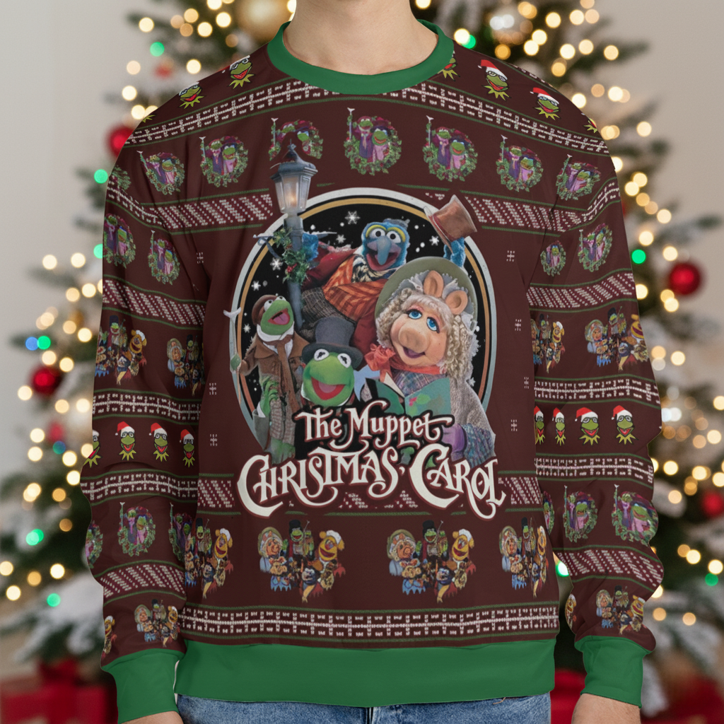 The Muppets Christmas Carol Ugly Christmas Sweatshirt