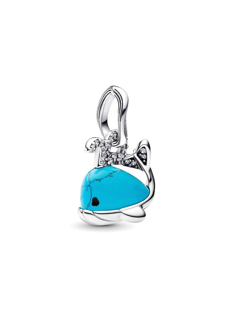 Ocean Animal Glass Detail Charm Trio