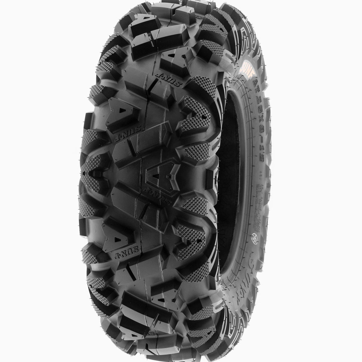 SunF All Terrain ATV UTV Tires 25x8-12 And 25x10-12 6 PR Set Of 4 - A033
