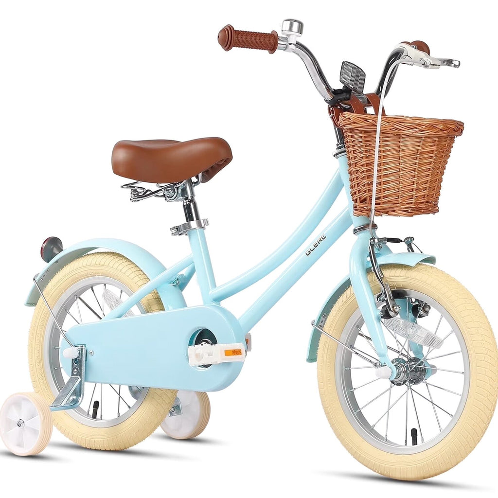 Glerc Girls' Kids' Bike, 12 inch, Pink, Ages 2-4 Years - Little Molly