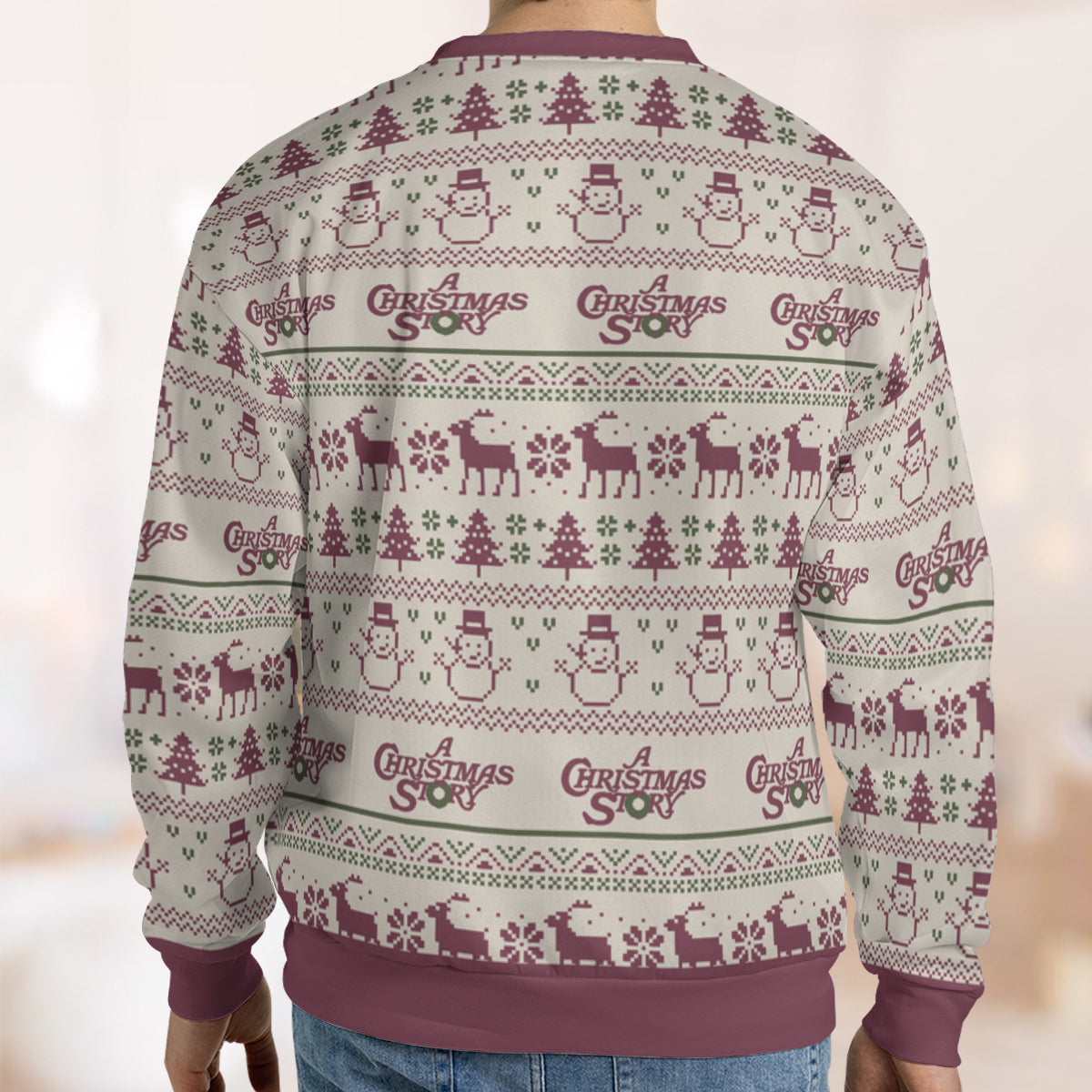 Soap Connoisseur A Christmas Story Ugly Christmas Sweatshirt
