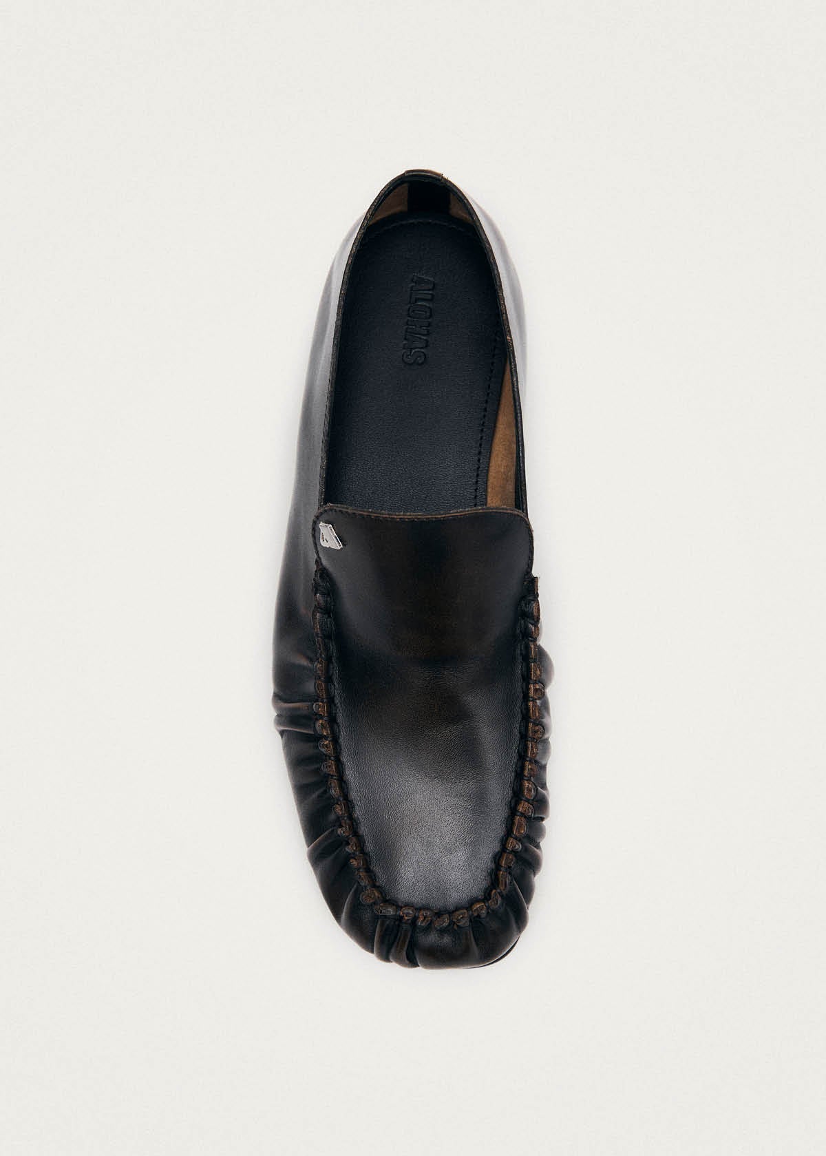 Gabe Brown Leather Loafers – Chiro Moyo Women's Shoes