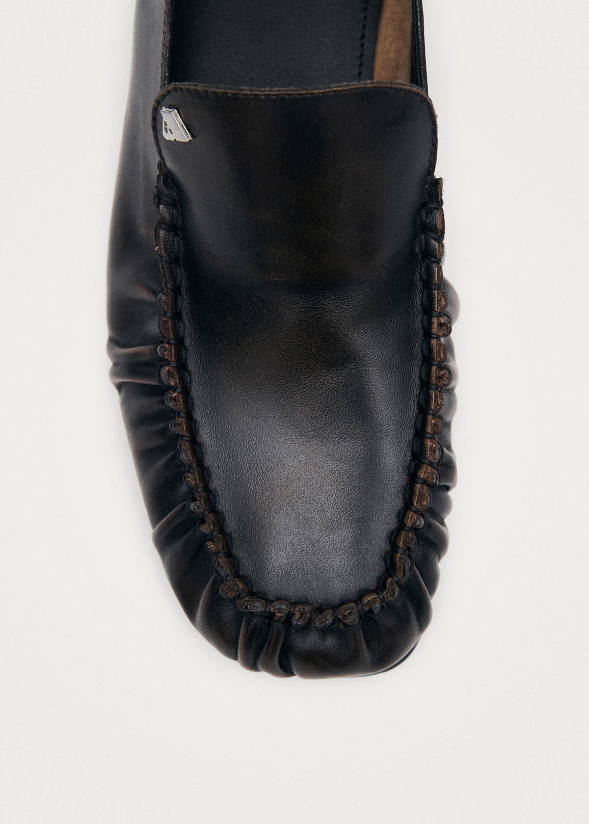 Gabe Brown Leather Loafers – Chiro Moyo Women's Shoes