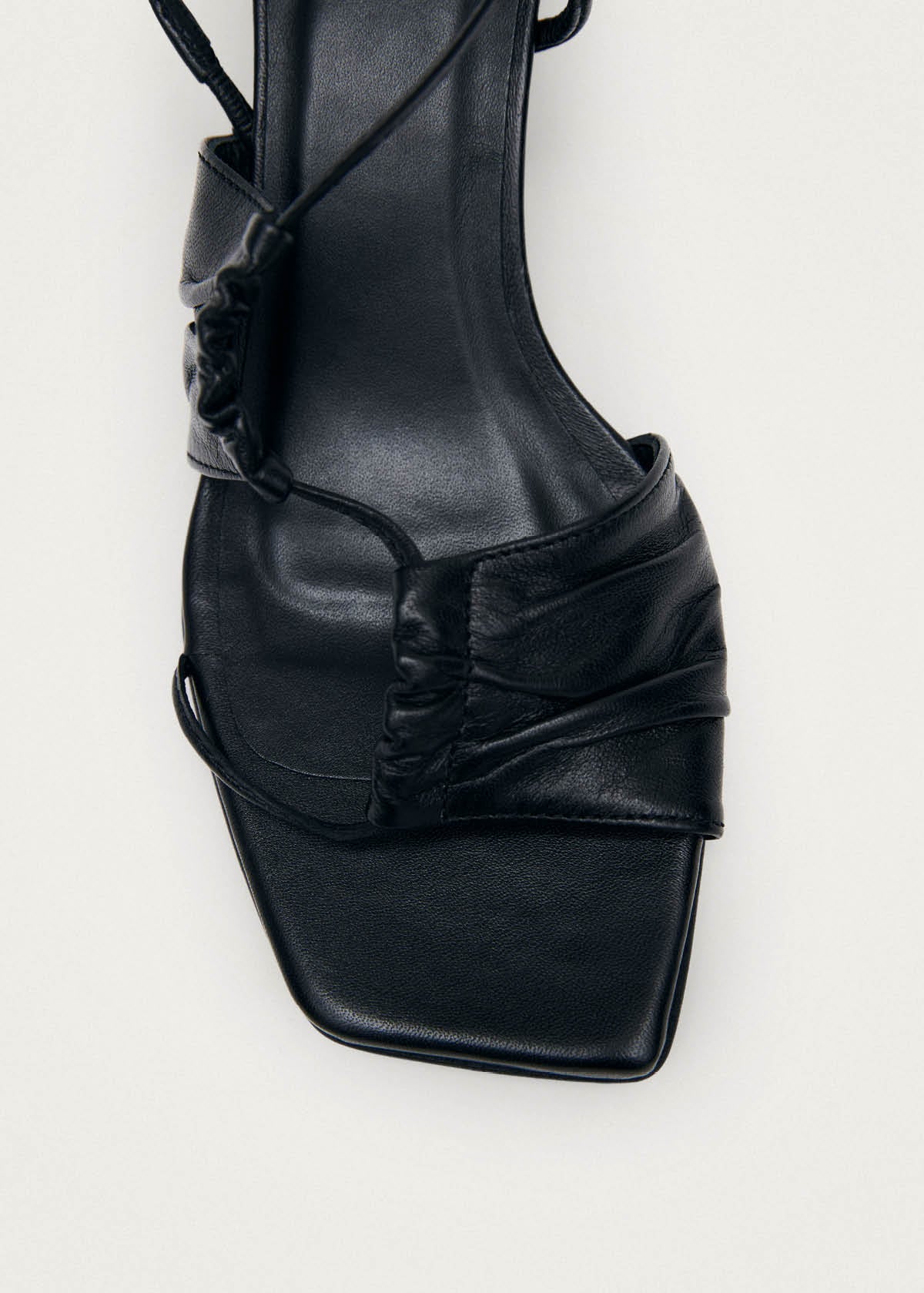 Juniper Black Leather Sandals – Chiro Moyo Women's Shoes