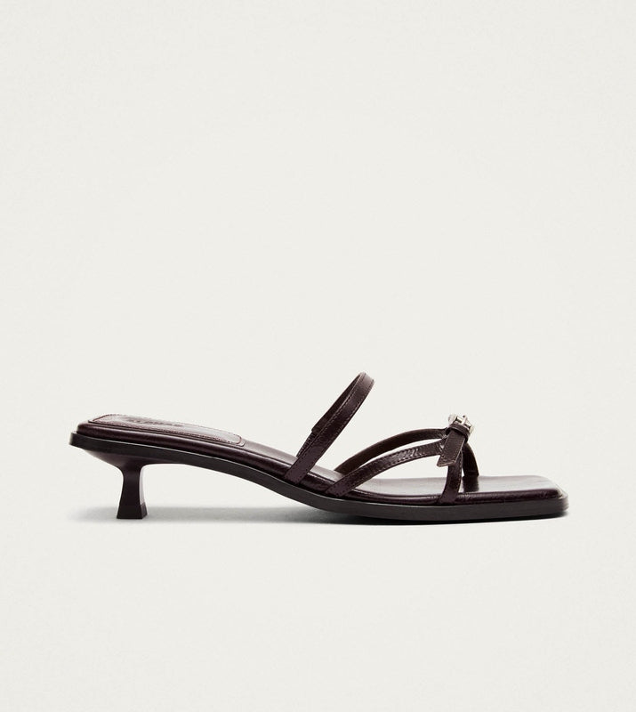 Liko Brown Leather Sandals – Chiro Moyo Women's Shoes