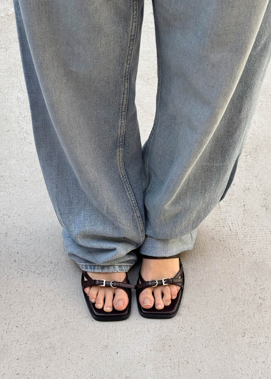 Liko Brown Leather Sandals – Chiro Moyo Women's Shoes
