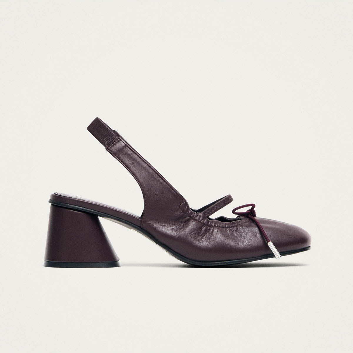 Marly Burgundy Leather Pumps – Chiro Moyo Women's Shoes