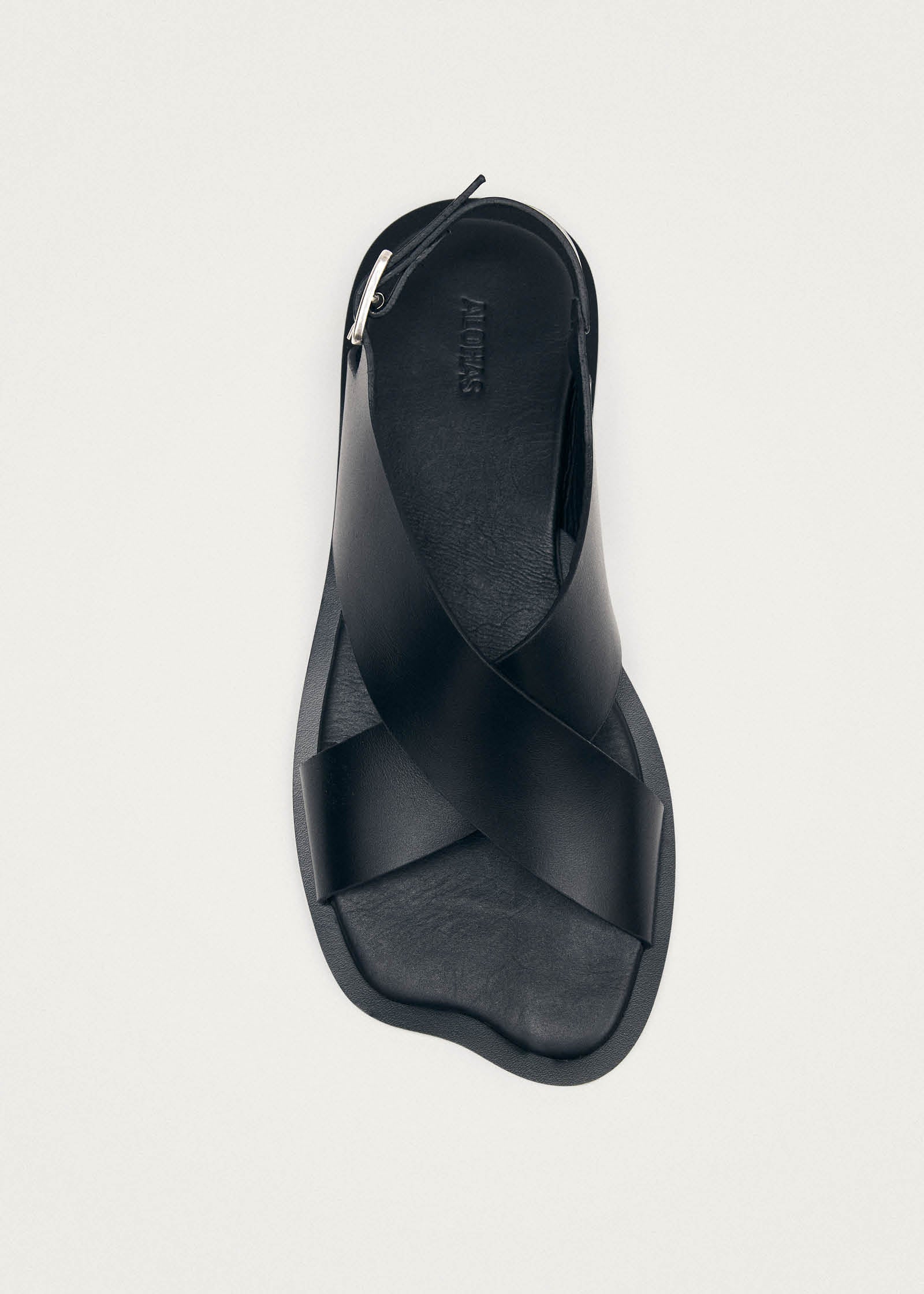 Nalu Black Leather Sandals – Chiro Moyo Women's Shoes