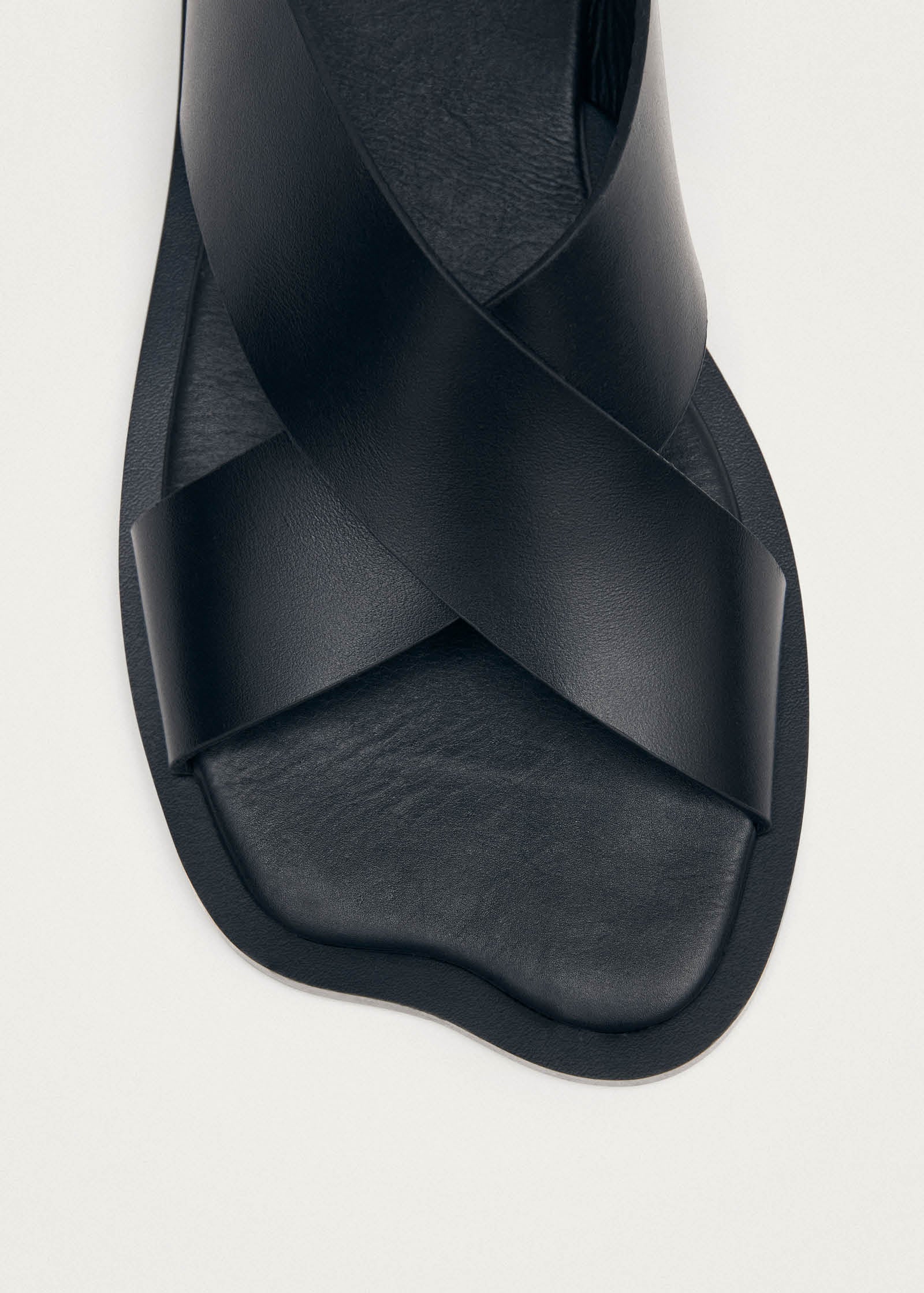Nalu Black Leather Sandals – Chiro Moyo Women's Shoes